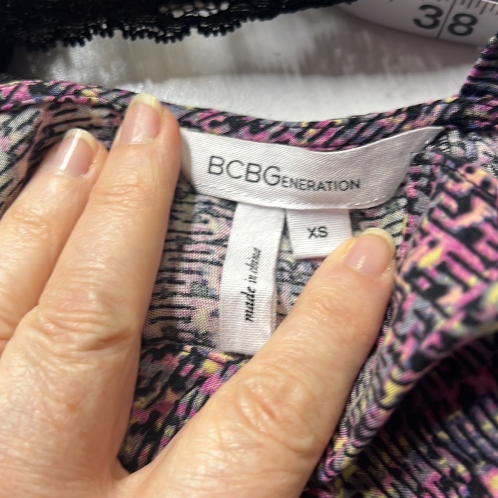BCBGeneration Ruffled Halter Blouse - Picture 5 of 6